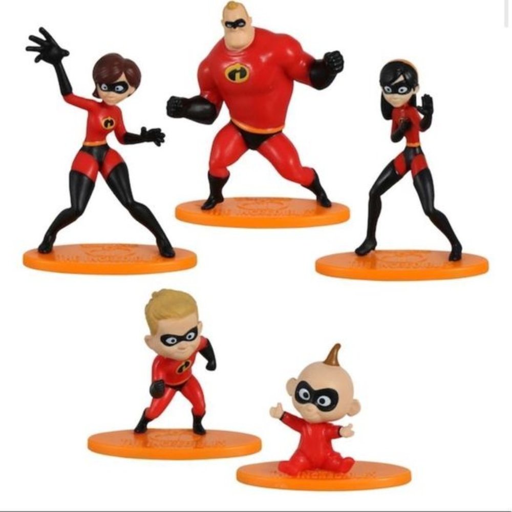NIB "The Incredibles" Pixar Micro Collection Set